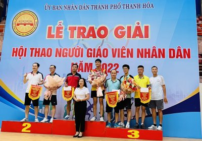 KẾT THÚC HỘI THAO NGƯỜI GIÁO VIÊN NHÂN DÂN: THPT NGUYỄN TRÃI NHẤT TOÀN ĐOÀN!